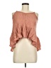 Hem & Thread Orange Sleeveless Blouse Size M - photo 1