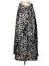 SOHO Apparel Ltd Animal Print Gray Casual Skirt Size S - photo 1