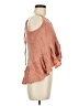 Hem & Thread Orange Sleeveless Blouse Size M - photo 4