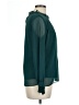 Unbranded Teal Long Sleeve Blouse Size L - photo 4