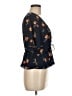 Nine Britton 100% Polyester Black Short Sleeve Blouse Size M - photo 4