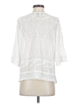 White House Black Market 3/4 Sleeve Blouse (view 2)