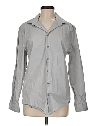 Express Long Sleeve Button-Down Shirt (view 1)