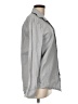 Express Solid Gray Long Sleeve Button-Down Shirt Size M - photo 4
