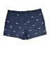 British Khaki Print Blue Shorts Size 2 - photo 2