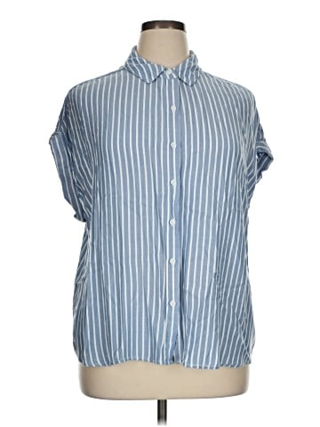 Workshop Republic Clothing Short Sleeve Blouse (view 1)