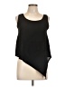 Studio Pasha Black Sleeveless Blouse Size L - photo 1