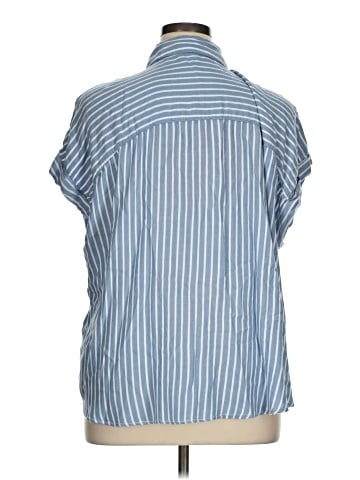 Workshop Republic Clothing Short Sleeve Blouse (view 2)