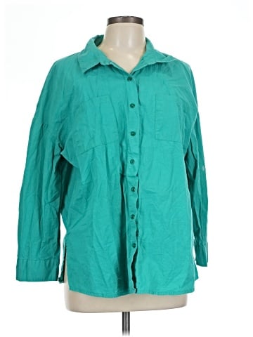 South Beach 3/4 Sleeve Button-Down Shirt (view 1)