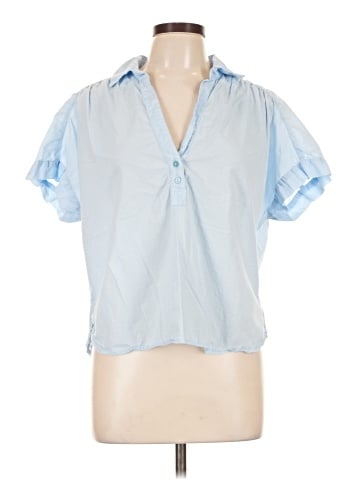 Carve Designs Short Sleeve Blouse (view 1)