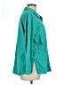 South Beach Teal 3/4 Sleeve Button-Down Shirt Size 12 - photo 4