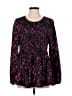 Unbranded Black Long Sleeve Blouse Size Lg Plus (0) - photo 1