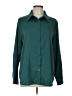 BTFBM Solid Teal Long Sleeve Blouse Size L - photo 1