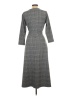 MSK Houndstooth Gray Casual Dress Size L - photo 2