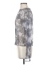 Unbranded Metallic Silver Gray Long Sleeve Top Size S - photo 5