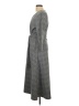 MSK Houndstooth Gray Casual Dress Size L - photo 5