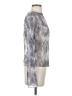 Unbranded Metallic Silver Gray Long Sleeve Top Size S - photo 4