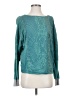 Tiny 100% Rayon Teal Long Sleeve Blouse Size S - photo 1