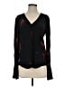 Joie 100% Viscose Black Long Sleeve Blouse Size XS - photo 1