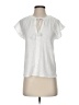 Boden 100% Cotton White Short Sleeve Blouse Size 0 - photo 1