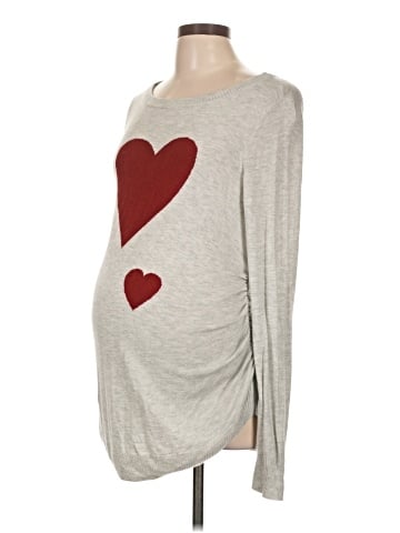 Isabel Maternity Pullover Sweater (view 1)