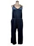 Old Navy Solid Blue Jumpsuit Size XL - photo 1