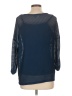 Simply Styled Blue 3/4 Sleeve Top Size L - photo 2
