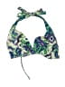 PilyQ Print Green Swimsuit Top Size L - photo 1