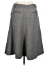 J.Crew 100% Wool Chevron-herringbone Gray Casual Skirt Size 10 - photo 2