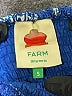 FARM Rio 100% Cotton Paisley Blue Cocktail Dress Size S - photo 6