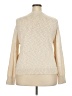 J.Crew Factory Store Metallic Tan Pullover Sweater Size XXL - photo 2