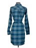 Eddie Bauer Plaid Teal Casual Dress Size 2 - photo 2