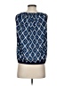 Max Studio Blue Sleeveless Blouse Size S - photo 2