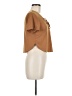 Express One Eleven Brown Short Sleeve Blouse Size M - photo 4