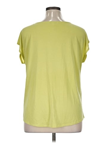 Green Envelope Short Sleeve Top (view 2)