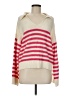 Sanctuary 100% Cotton Stripes Pink Pullover Sweater Size M - photo 1