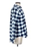 Vineyard Vines Performance 100% Polyester Checkered-gingham Blue Long Sleeve Blouse Size 4 - photo 4