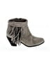 Sam Edelman 100% Leather Gray Ankle Boots Size 8 - photo 1