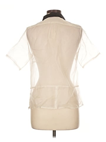 Harvey Faircloth Short Sleeve Silk Top (view 2)