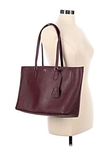 Tory Burch Leather Tote (view 2)