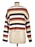 Amuse Society Stripes Multi Color Ivory Pullover Sweater Size L - photo 2
