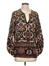 Kobi Halperin Brown Long Sleeve Blouse Size S - photo 1