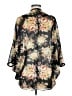 Emma's Closet 100% Polyester Black Kimono One size - photo 2
