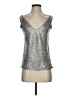 Habitual 100% Polyester Silver Tank Top Size XS (0) - photo 1