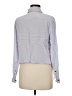 Theory 100% Viscose Gray Long Sleeve Button-Down Shirt Size M - photo 2