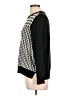 Charter Club Houndstooth Black Pullover Sweater Size L (petite) - photo 5