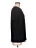 LUXE Solid Black Short Sleeve T-Shirt Size M (tall) - photo 4