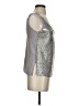 Habitual 100% Polyester Silver Tank Top Size XS (0) - photo 4