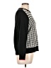 Charter Club Houndstooth Black Pullover Sweater Size L (petite) - photo 4