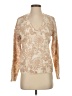 Ann Taylor LOFT 100% Cotton Paisley Tan Pullover Sweater Size XS - photo 1